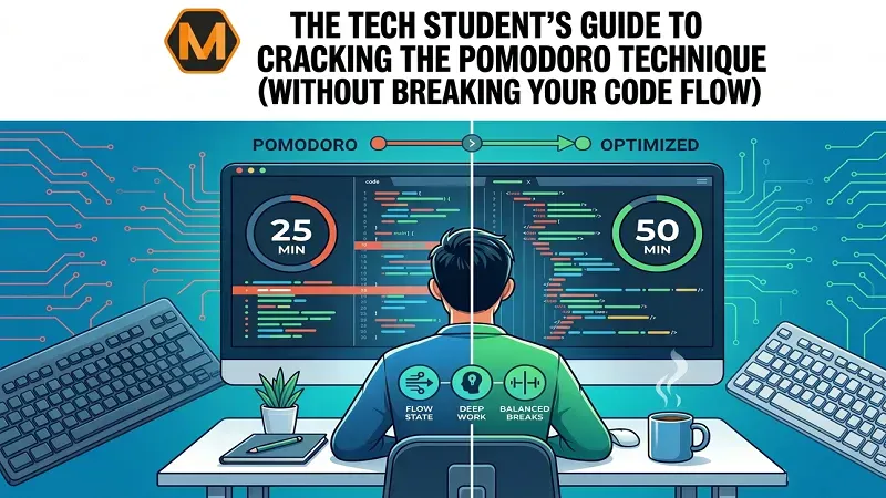 The Tech Student’s Guide to Cracking the Pomodoro Technique (Without Breaking Your Code Flow)